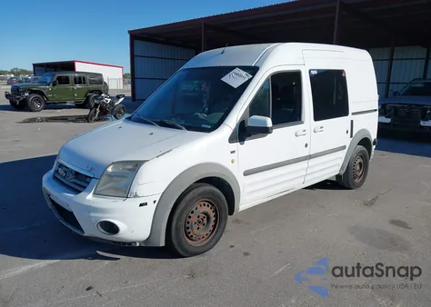 2012 Ford Transit Connect Xlt z USA, uszkodzony, nr VIN NM0KS9BN5CT101244